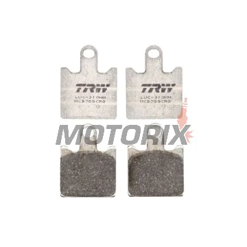Brzdové destičky -TRW- MCB789CRQ, Kawasaki GTR1400/Z750R-Z1000/ZG1400 Concours/ZX-14R/ZX-6R 600-636/ZZR1200-1400 (2002-2018)