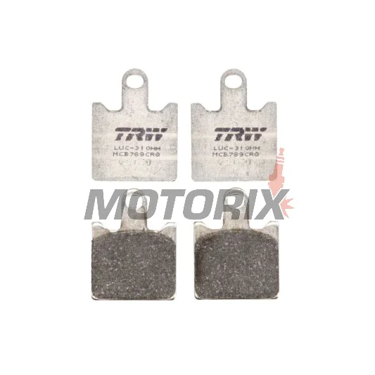 Brzdové destičky -TRW- MCB789CRQ, Kawasaki GTR1400/Z750R-Z1000/ZG1400 Concours/ZX-14R/ZX-6R 600-636/ZZR1200-1400 (2002-2018)