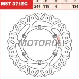 Brzdový kotouč -TRW- MST371EC, 240mm, Suzuki DR-Z 400/400E/400SM/400SMU (2005-2008), RM 125/250 (2005-2012)