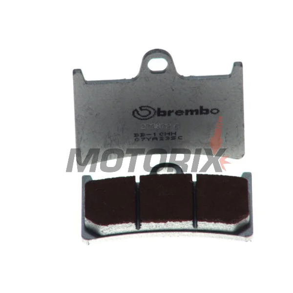 Brzdové destičky -BREMBO- 07YA23SR, Yamaha MT-07, MT-09, MT-10, FZ1 Fazer, FJR1300, XJR1300, TDM900, YZF-R1/R6, FZS Fazer