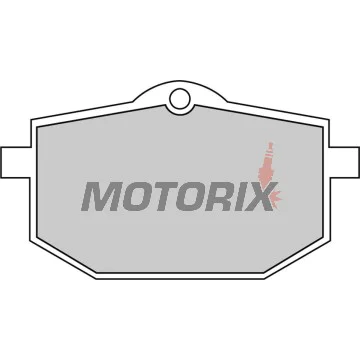 Brzdové destičky -FERODO- FDB583P, Moto Guzzi NTX 750 (1990-1993), Yamaha TT 600 (1989-1992), XT 600Z Ténéré (1985-1991)