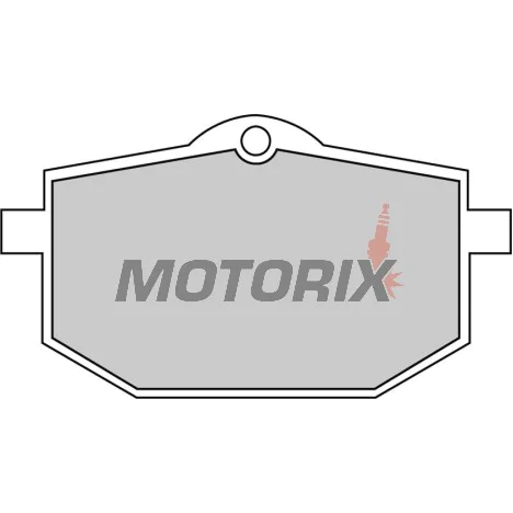 Brzdové destičky -FERODO- FDB583P, Moto Guzzi NTX 750 (1990-1993), Yamaha TT 600 (1989-1992), XT 600Z Ténéré (1985-1991)
