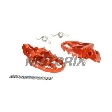 Stupačky -ZAP TECHNIX- oranžové, KTM SX/SX-F/EXC/EXC-F, Husqvarna TC/FC/TE/FE, GasGas EC/MC 85-450 2016-