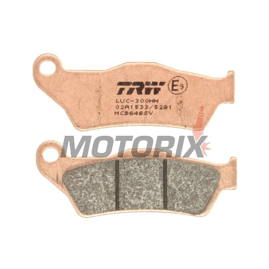 Brzdové destičky -TRW- MCB648SV, Alfer 250, Aprilia MX/Mana/Pegaso/RST, ATK Cross/Enduro, BMW G450X/HP2, Ducati Monster, Gas Gas EC, Husqvarna SM/TE/WR, KTM Adventure/EXC/SX, Moto Guzzi Stelvio, Yamaha TT/Majesty