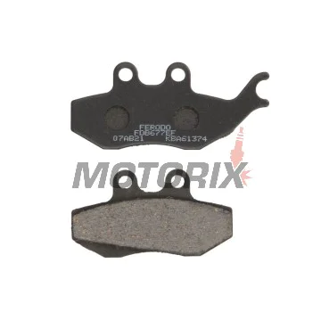 Brzdové destičky -FERODO- FDB677EF, Aprilia ETX125, MX50, Pegaso50/125, RS50, RX50/125, Gilera DNA50/125/180, Runner125/180, Malaguti Madison125, Piaggio GT125/250, Hexagon125, Skipper125, Sachs ZX50/125, ZZ125, Rieju RS1 50Evo