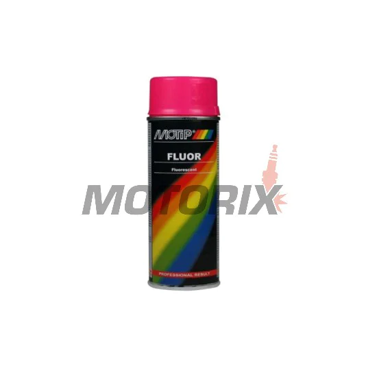 Fluorescenční barva -MOTIP- růžová, 400ml