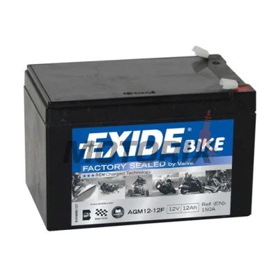 Akumulátor -EXIDE- AGM12-12F, 12Ah 12V