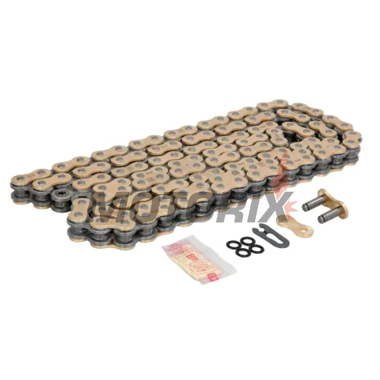 Řetěz -DID- 520VX3G&B-120FB, velikost 520, 120 článků, zesílený, zlatá/černá
