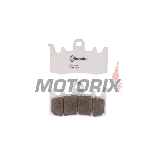 Brzdové destičky -BREMBO- 07BB38LA, Aprilia ETV/Tuono, BMW GS/R, Ducati Monster/Multistrada, Triumph Tiger 310-1300cc (1991-2022)