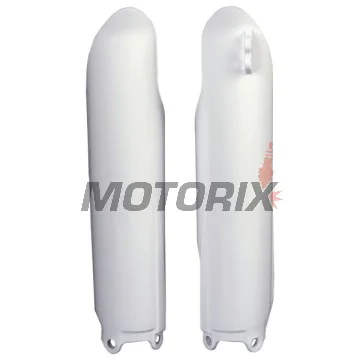 Chrániče přední vidlice -POLISPORT- bílé, YAMAHA WR, YZ 125/250/450 2006-2014