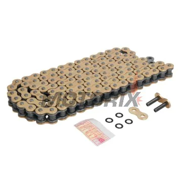 Řetěz -DID- 530VX3G&B-118, velikost 530, 118 článků, zesílený, zlatá/černá