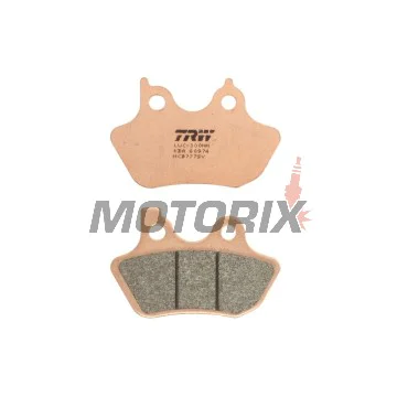 Brzdové destičky -TRW- MCB777SV, Harley Davidson FLHR Road King, FLHT Electra Glide, FLHX Street Glide, FLST Fat Boy/Softail, FLTR Road Glide, FXD Dyna, FXST Softail, VRSC V-Rod, XL/XLH Sportster - 883-1803cc, 1999-2013