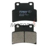 Brzdové destičky -TRW- MCB785, Aprilia Mana, RS, Shiver, Dorsoduro; Yamaha MT, YZF-R125 - 125, 750, 850, 900, 1200cc, 2007-2017