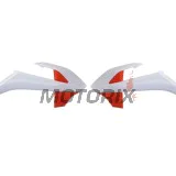 Přední boční plasty -POLISPORT- oranžové/bílé, KTM SX 65 2016-2023