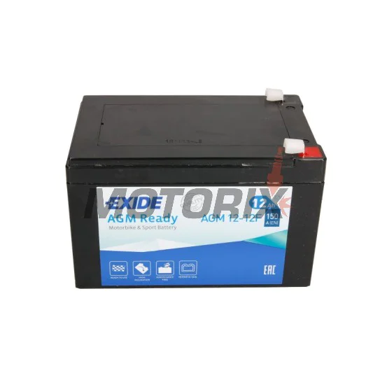 Akumulátor -EXIDE- AGM12-12F, 12Ah 12V