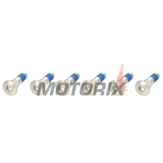 Šrouby brzdového kotouče -TRW- MSS132-6, M8x1.25mm, 33.5mm, 6ks