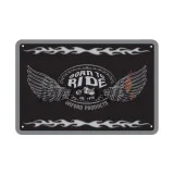 Garážová cedule -OXFORD- Born to Ride, 200x300mm