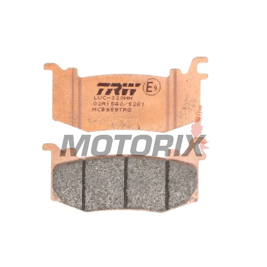Brzdové destičky -TRW- MCB959TRQ, Aprilia RSV4 1100/Factory (2025-2026)/Ducati Panigale V4/V4S 1103 (2025-2026)/KTM RC 990 R (2026)/1390 Super Duke (2024-2026)