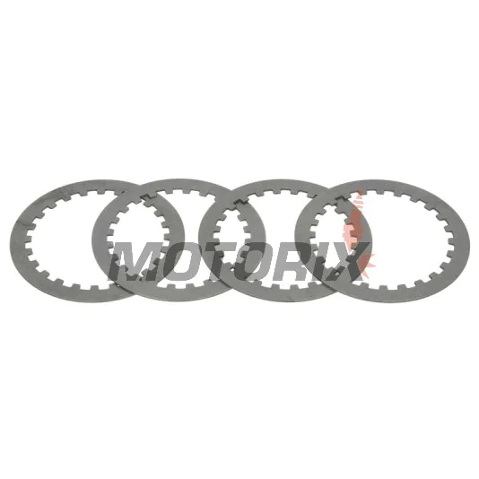 Sada ocelových spojkových lamel -TRW- MES331-4, Honda ANF125 Innova, CA125 Rebel, CBR125R, CG125/Titan, CLR125 Cityfly, CM125/185/200, CR80R/85R, CRF100F/230L/230M, NX125 Transcity, TRX90/250EX, XL/XLR/XR 100-200 (1978-2015); Yamaha YBR125/C