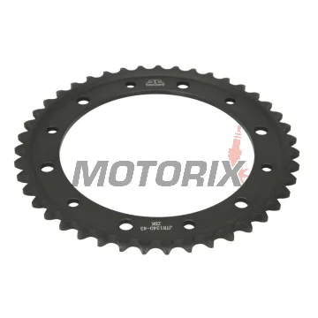 Zadní rozeta -JT- JTR1340,43ZBK, 43 zubů, černý zinek, ocelový, Honda VFR 750 1982, 1990-1998, VFR 800 1998-2015