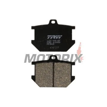Brzdové destičky -TRW- MCB68, Yamaha SR500 (1984-1989), XJ650 (1980-1982), XS250/360/650/750/850/1100 (1976-1983), XV1000 TR1 (1981-1984)
