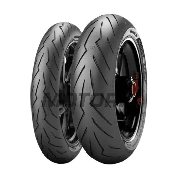 Zadní silniční pneumatika -PIRELLI MOTOR- 240/45ZR17, DIABLO ROSSO III