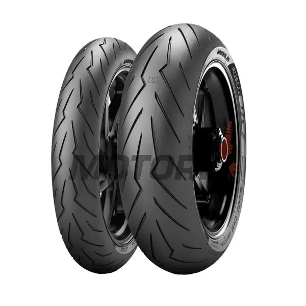 Přední silniční pneumatika -PIRELLI MOTOR- 100/80R17, DIABLO ROSSO III