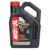 2taktní olej -MOTUL- 710, 2T, plná syntetika + ester, 4L