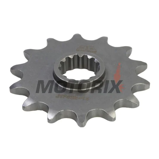 Přední pastorek -JT- JTF432,14, 14 zubů, Betamotor Jonathan 350 2001-2010, Kawasaki KLX 400 2003, Suzuki DR 250 1993-1995, DR 350 1990-1999, DR-Z 400 2000-2017, GSF 250 1995-2000, RM 250 1982-1986, 2000-2012, RM-X 250 1989-2001