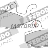 Brzdové destičky -FERODO- FDB2087EF, Honda CBF/NSR/VT Shadow/XL Varadero 75-250 1992-2013; Keeway Speed 125/150 2006; Kawasaki Eliminator/KLX/KVF/KX/Z 65-400 1997-2020; Kymco Agility/Dink/Grand Dink/Like/Movie/Pulsar/Quannon/Super9/Yager/Zing 50-250 1997-