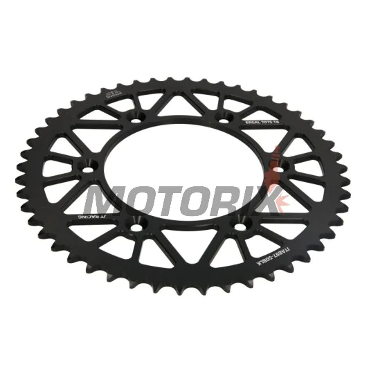 Zadní rozeta -JT- JTA897,50BLK, 50 zubů, černý, hliníkový, Husaberg FC 450 2004-2006, FC 501/600 2000, FC 550 2004-2008, FE 250 2013-2014, FE 350 2013, FE 390 2010-2012, FE 400 2000-2003, FE 450 2004-2014, FE 501 2000, 2013-2014, FE 550 2004-2008