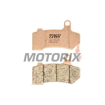 Brzdové destičky -TRW- MCB781SH, Harley Davidson FLHR, FLHRC, FLHT, FLHTC, FLHTCU, FLHTCUTG, FLHX, FLHXXX, FLTR, VRSCA, VRSCD, VRSCR 2006-2013
