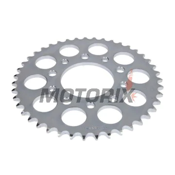Zadní rozeta -JT- JTR1332,43, 43 zubů, ocelový, Honda CB 400 1991-2005, 2012, CB 500 1994-2003, CB 750 1991-2003, CB-1 400 1989-1991, CMX 450 1986-1987, GB 400 2011-2012, GB 500 1989-1990, NTV 650 1988-1991, NV 400 1995-1997