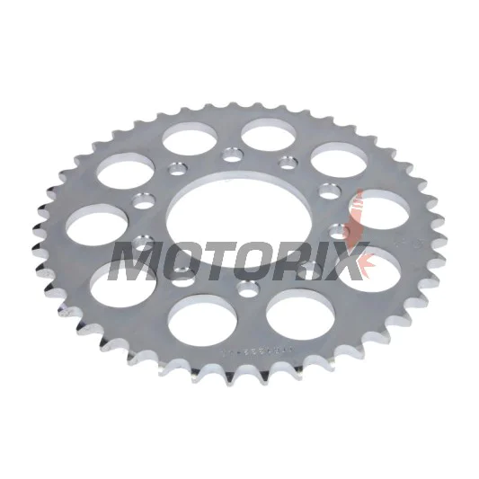 Zadní rozeta -JT- JTR1332,43, 43 zubů, ocelový, Honda CB 400 1991-2005, 2012, CB 500 1994-2003, CB 750 1991-2003, CB-1 400 1989-1991, CMX 450 1986-1987, GB 400 2011-2012, GB 500 1989-1990, NTV 650 1988-1991, NV 400 1995-1997