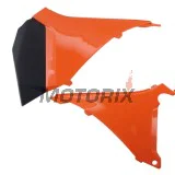 Kryt/plast vzduchového filtru -POLISPORT- oranžový, KTM EXC, EXC-F, SX 125-500 2011-2013