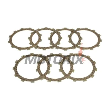 Sada spojkových lamel -FERODO- FCD0405, Kawasaki EN450/500 Vulcan, ER500, ER-6F/N, GPX600R, GPZ400/500/550/600, GT550, KLE500/650 Versys, KLR600/650, KLX600/650, Z400/550, ZL600 Eliminator, ZR550 Zephyr, ZXR750, ZZR600