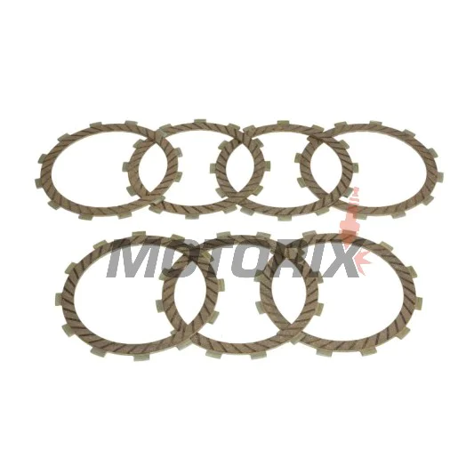 Sada spojkových lamel -FERODO- FCD0405, Kawasaki EN450/500 Vulcan, ER500, ER-6F/N, GPX600R, GPZ400/500/550/600, GT550, KLE500/650 Versys, KLR600/650, KLX600/650, Z400/550, ZL600 Eliminator, ZR550 Zephyr, ZXR750, ZZR600