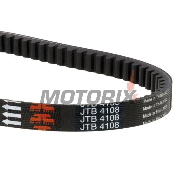 Řemen -JT- JTB4108, Derbi Atlantis 100 2004-2007, Boulevard 100 2010-2014, Piaggio/Vespa Fly 100 2006-2010, Free 100 2002-2006