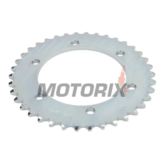 Zadní rozeta -JT- JTR498,38, 38 zubů, ocelový, Kawasaki W 650 1999-2006, ZR 750 1991-1999, ZR-7 750 1999-2005, ZX-6R 600 1995-1997, Suzuki GSX-R 600 1997-2000, GSX-R 750 1998-1999