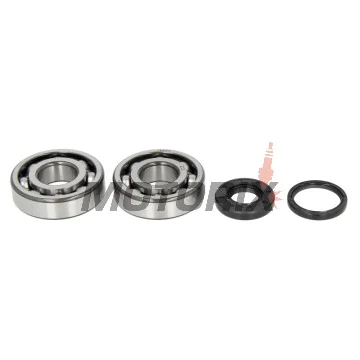 Sada ložisek a gufer klikové hřídele -4 RIDE- Husqvarna CR 125 1998-1999, CR 250 1999-2004, SM/WR 125 1998-1999, WR 250 1999-2013, WR 300 2008-2013