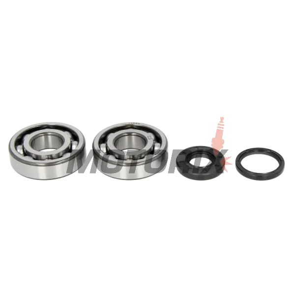 Sada ložisek a gufer klikové hřídele -4 RIDE- Husqvarna CR 125 1998-1999, CR 250 1999-2004, SM/WR 125 1998-1999, WR 250 1999-2013, WR 300 2008-2013