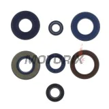 Kompletní sada gufer motoru -ATHENA- Aprilia AF1 50 1991-1996, Classic 50 1992-1999, Europa 50 1991-1996, Pegaso 50 1991-1998, červený Rose 50 1991-1996, RS 50 1991-2005, RX 50 1991-1999, HM CMC 50 2010, CRE 50 2001-2012