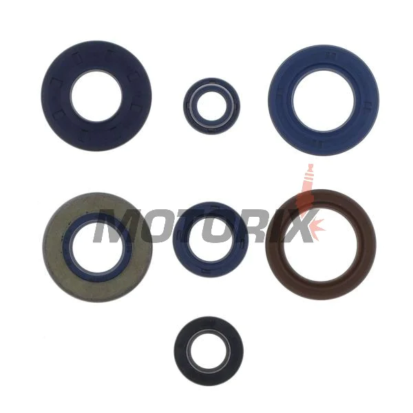 Kompletní sada gufer motoru -ATHENA- Aprilia AF1 50 1991-1996, Classic 50 1992-1999, Europa 50 1991-1996, Pegaso 50 1991-1998, červený Rose 50 1991-1996, RS 50 1991-2005, RX 50 1991-1999, HM CMC 50 2010, CRE 50 2001-2012