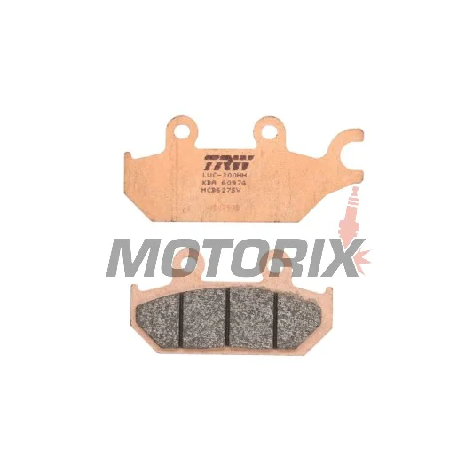 Brzdové destičky -TRW- MCB627SV, Yamaha XT600E/600Z Tenere, XTZ660 Tenere (1990-2003)