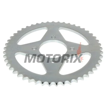 Zadní rozeta -JT- JTR810,49, 49 zubů, ocelový, HMZ Cruise 125 1996, Hyosung Cruise 125 1997-2001, GS 125 1998-2000, GV 125 2009-2010, RT 125 2004-2006, 2008-2011, RX 125 2007-2011, XRX 125 1999-2008, Jincheng 125 125 2007-2008