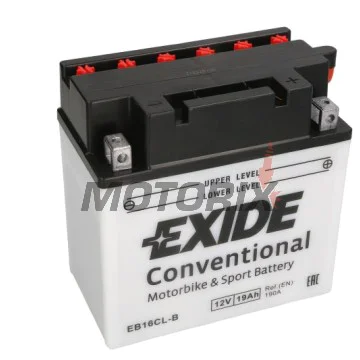 Akumulátor -EXIDE- YB16CL-B, 19Ah 12V
