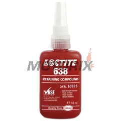 Pojistka -LOCTITE- 638, pro ložiska, pouzdra a hřídele, vysoká pevnost, 50ml