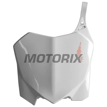 Motokrosová maska/tabulka startovního čísla -POLISPORT- bílá, HONDA CRF 250/450 2009-2013