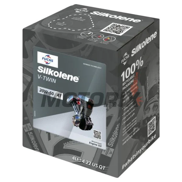 Motorový olej -SILKOLENE- minerální, 4L CUBE