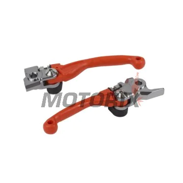 Sada páček -POLISPORT- černý, non-breakable, KTM EXC, EXC-F, SX, SX-F 250-500 2012-2024